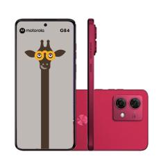Smartphone Motorola Moto G84 5g 256gb 6.5" Viva Magenta 2 Câmeras Traseiras