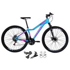 Bicicleta Aro 29 Feminina Gta Start Alumínio 21v Câmbios Shimano Freio a Disco Hidráulicos(óleo)-Feminino