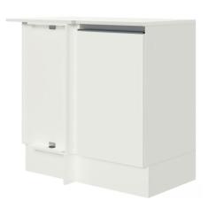 Balcão Armário de Cozinha de Canto 100% MDF com Tampo Smart Madesa, Br