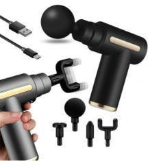 Massageador Corporal Elétrico Portátil Profissional Muscular - Facial 