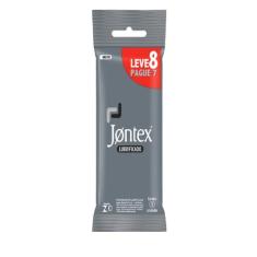 Preservativo Jontex Lubrificado 8 Unidades