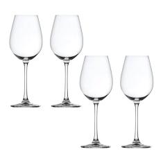 Conjunto De 4 Taças Para Vinho Branco Em Vidro Cristalino Salute Spiegelau
