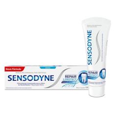 Sensodyne Creme Dental Repair e Protect, Reparação Profunda e Proteção Diária para Dentes e Gengivas Sensíveis, 100g