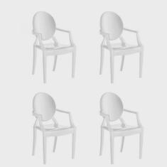 Conjunto 4 Cadeiras Wind Plus uz Kappesberg Branco