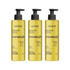 Sabonete Liquido Labotrat 190Ml Maracuja - Kit Com 3Un
