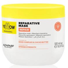 Máscara Reparadora Yellow Repair 500ml Alfaparf Bond Complex e Manteig