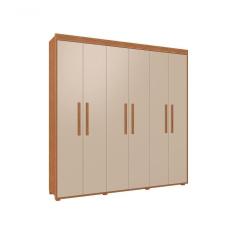 Guarda Roupa Milão P/ Quarto De Casal 100% Mdf Camas Fênix