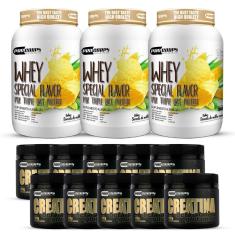 Kit 3 Special Flavor 840g + 10 Creatinas 100g-Unissex