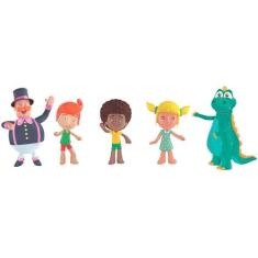 Bonecos De Vinil Mundo Bita Família 5 Personagens - Líder - Lider Brin