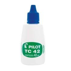 Tinta Para Carimbo Pilot Tc 42 Azul 42 Ml