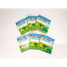 Massinha de Modelar Uni Duni Tê - 6 cores - Kit com 6 caixas