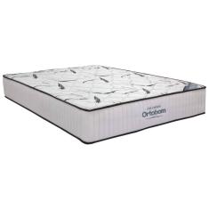 Colchão Casal Espuma D33 High Foam Exclusive Ortobom 28cmx138cmx188cm Branco/Cinza