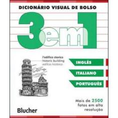 Dicionário visual de bolso - 3 em 1 - BLUCHER                         