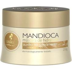 Máscara Mandioca Para Cabelos Opacos 250g Haskell