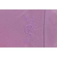 Jogo De Lençol Cama Viúva 100% Algodão 200 Fios 3 Peças Rose