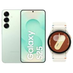 Samsung Galaxy S25 5G 256GB Galaxy AI Verde - 12GB RAM + Smartwatch Wa