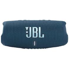 Caixa de Som Bluetooth JBL à Prova d Água com Potência de 40 W Azul - JBLCHARGE5BLU