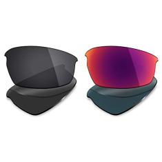 2 pares de lentes polarizadas de reposição para óculos de sol Oakley Bottlecap – Opções
