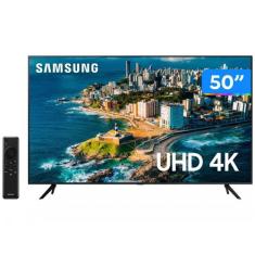 Smart Tv 50 Uhd 4K Led Samsung 50Cu7700  - Wi-Fi Bluetooth Alexa 3 Hdm