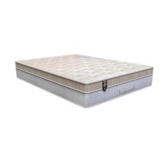 Colchão Queen Molas Molas ensacadas Ensacadas Marromle Orthoflex 32x158x198cm Bege/Branco