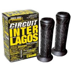 Manopla Moto Circuit Modelo Interlagos Preta Par