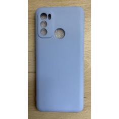 Capinha Capa Case  Motorola Moto G60 Silicone Aveludada Premium - CC, 