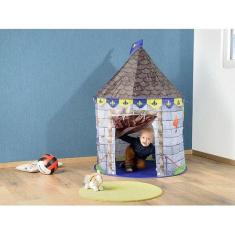 Barraca Tenda Infantil Castelo Medieval Com Porta E Janela - oem, Azul