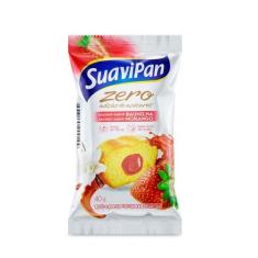 Bolinho de Baunilha com Recheio de Morango Zero Açúcar Suavipan 40g