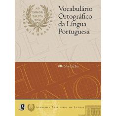Livro - Vocabulário Ortográfico da Língua Portuguesa (professor)