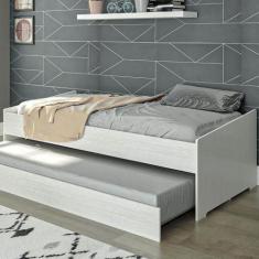 Bicama de Solteiro Ilan Carvalho Claro - Móveis Ilan