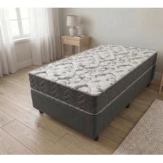 Cama Box Solteiro D33 Of 0,88x188x0,42 Montreal Yescasa