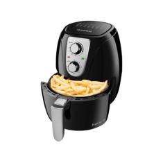Fritadeira Elétrica Air Fryer Mondial Pratic AF-34 3,2L 1200W com Time