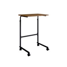 Mesa de Apoio para Notebook Regulável Steel Wood Noce Oro e Preta