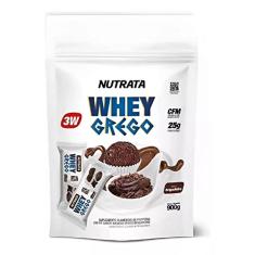 Nutrata Whey Grego - 900G Refil Brigadeiro -