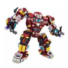 Blocos de construção Lego Steel Mecha Ironman 12 em 1.575 peças