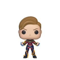 Pop Avengers Endgame Captain Marvel with New Hair Vinyl Figure