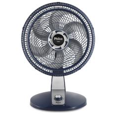 Ventilador de Mesa 40cm Philco 155W Turbo PVT400AZE Azul e Cinza 220V