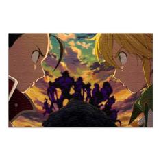 Quebra Cabeça Personalizado Nanatsu No Taizai 60 Peças