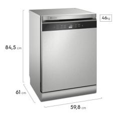 Lava Louças 14 Serviços Ll14x Inox Electrolux 220v LL14X