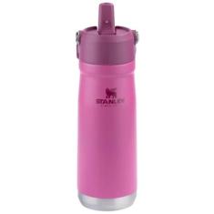 Garrafa Térmica Flip Straw 650ml Pink Azalea Stanley