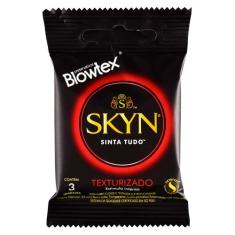 Preservativo Blowtex Skyn Texturizado 3 Unidades