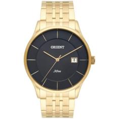 Relógio Orient Masculino Slim Mgss1127 G1kx Dourado
