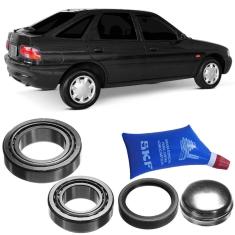 Kit Rolamento Roda Ford Escort 94 a 2003 Traseiro Sem Abs Skf