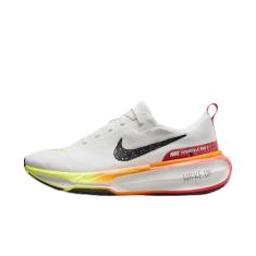 Nike ZoomX Invincible Run Flyknit 3 Tênis masculino, Branco/carmesim brilhante/vela/preto, 41