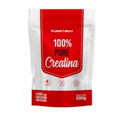 Creatina 100% Pure Refil 500gr - Puretech