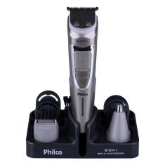 Aparador de Pelos Multigroom 8 em 1 PAP16 Philco Preto Bivolt