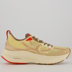 Tênis Olympikus Corre 4 Bege e Cobre-Masculino