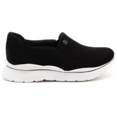Tênis Kolosh Flatform Slip On Nobuck Perfuros C2663-Feminino