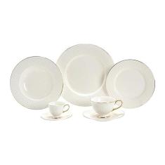 Aparelho de Jantar Eclat Gold 42 Peças - Home Style
