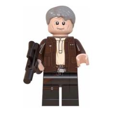 Boneco Han Solo Grisalho Blocos De Montar Star Wars